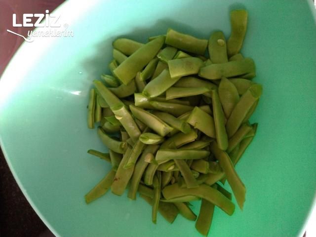 Kışlık Haşlanmış Yeşil Fasulye