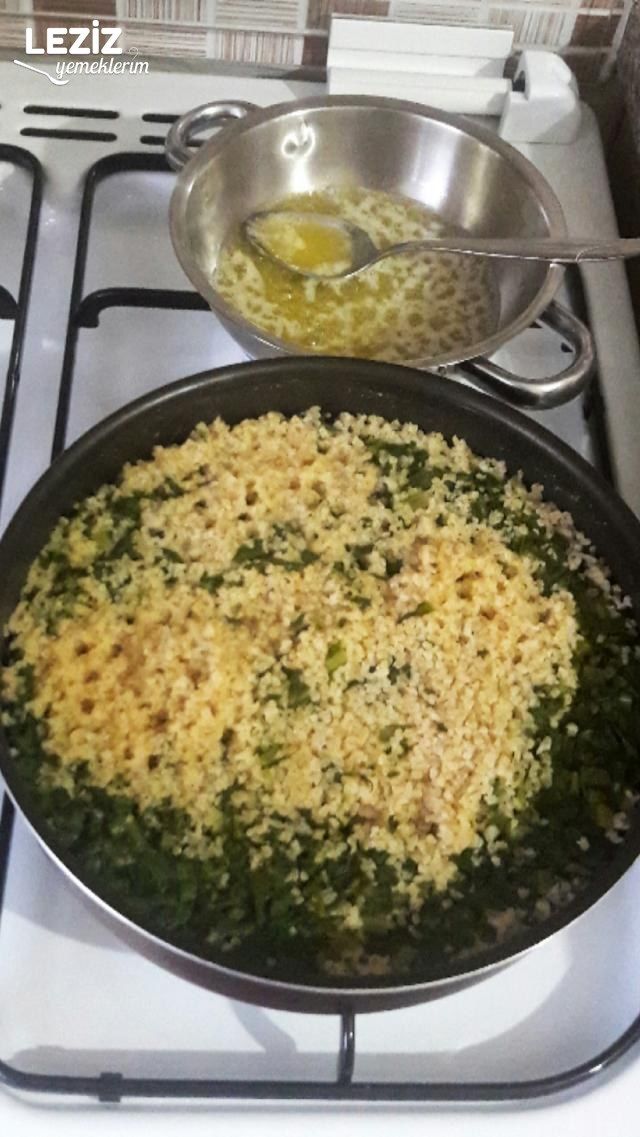 Pazılı Bulgur Pilavı