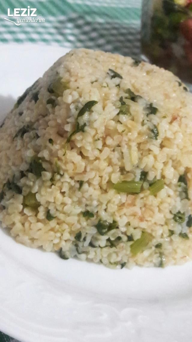 Pazılı Bulgur Pilavı