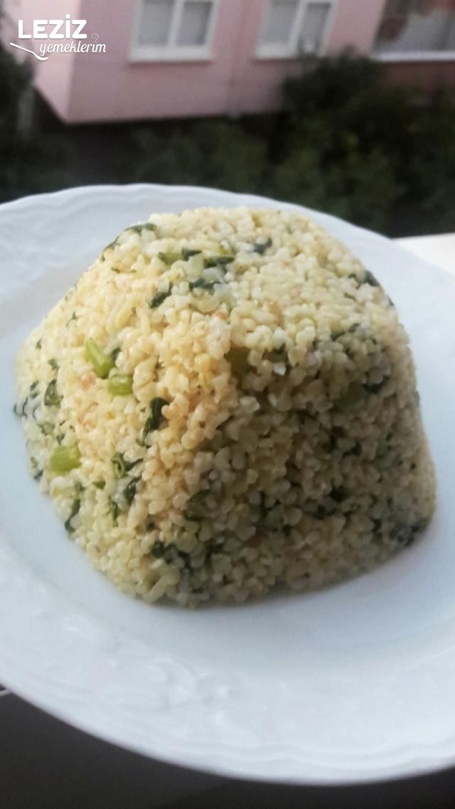 Pazılı Bulgur Pilavı