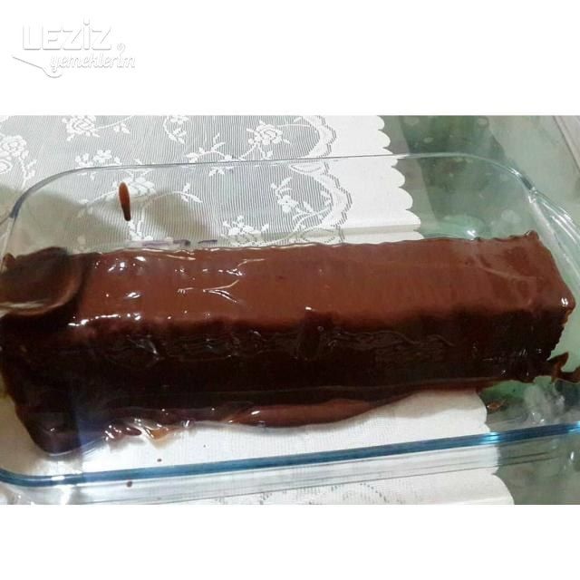 3 Malzemeli Nefis Bisküvili Pasta