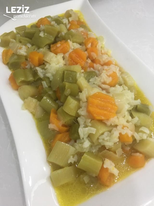 Mandalina Soslu Pırasa