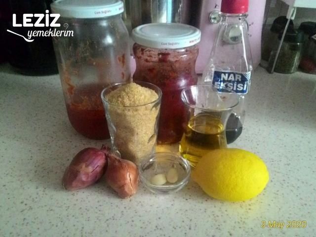 Blendır İle Etsiz Kolay Çiğ Köfte Tarifi