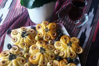 Zeytinli Papatya Poğaça