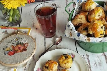 Nefis Mahlepli Zeytinli Poğaça