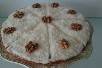 Muhallebili Havuçlu Kek