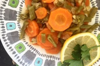 Havuçlu Taze Fasülye Mezesi