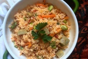 Enginarlı Bahar Pilavı