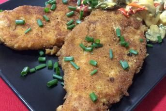 Tavuk Şinitzel (Ev Yapımı)