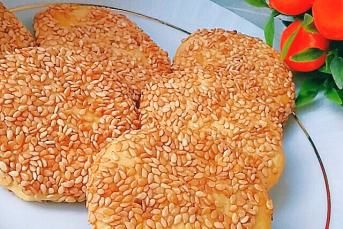 Susamlı Çıtır Kurabiye