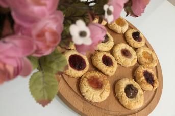 Marmelatlı (Reçelli) Kurabiye