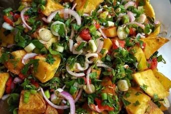 Patates Salatası (Kızartarak)