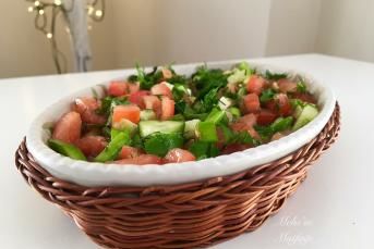 Taze Otlu Çoban Salata