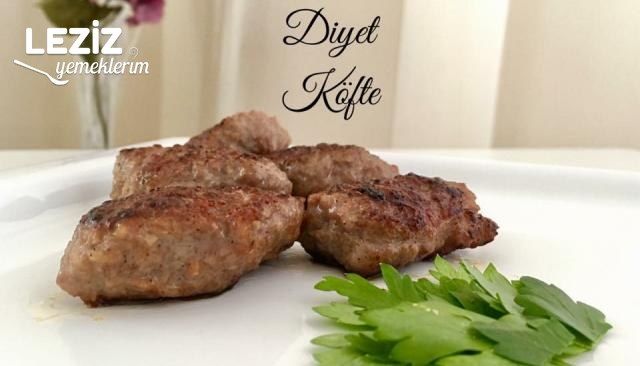 Ekmeksiz Diyet Köfte - Leziz Yemeklerim-image