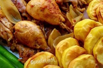 Baharatlı Ve Acılı Tavuk Bagetler