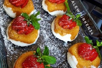 Porsiyonluk Muhallebili Etimek Tatlısı