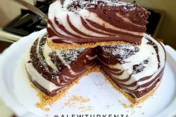 10 Dk'da Soğuk Zebra Pasta