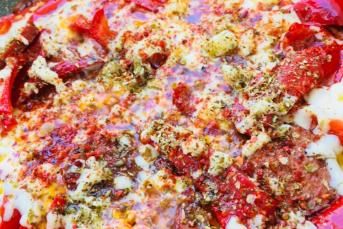 Kahvaltılık Kaşarlı Sucuklu Biber