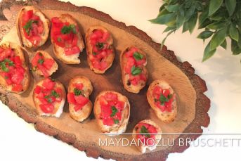 Maydanozlu Bruschetta