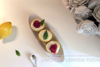 Limon Kuplarında Puding