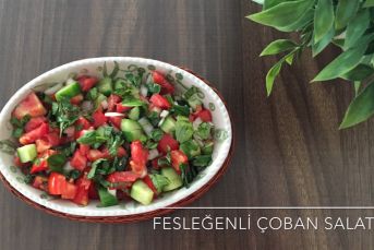 Fesleğenli Çoban Salata
