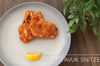 Kolay Tavuk Şinitzel