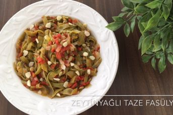 Zeytinyağlı Taze Fasülye Tarifi (Videolu Anlatım)