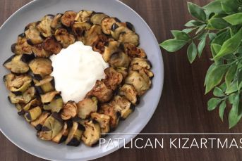 Yoğurtlu Patlıcan Kızartması