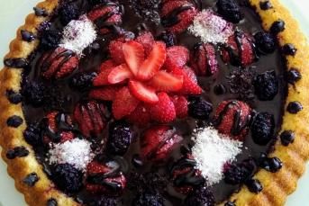 Çikolatalı Tart Kek Yapımı