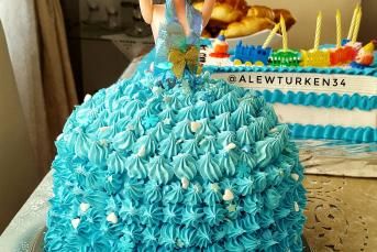 İki Katlı Bebek Pasta