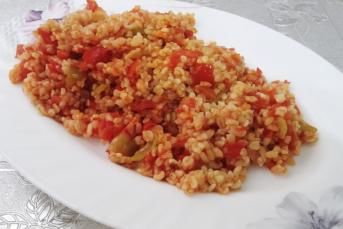 Sebzeli Pilav Tarifi