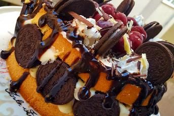 Harika Oreo’lu Kremalı Pasta