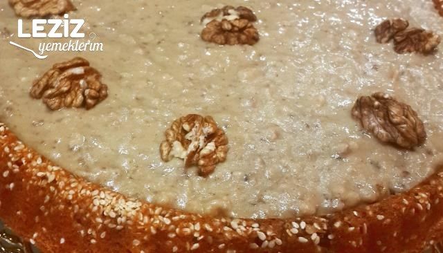 Tart Kalıbında Tahinli Kek - Leziz Yemeklerim-image