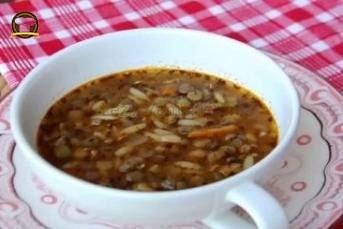 Arpa Şehriyeli Ve Mercimekli Soğuk Çorba
