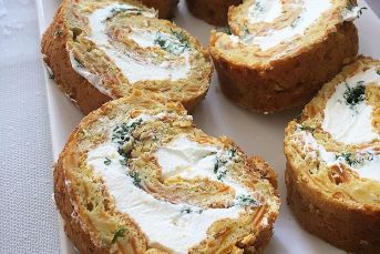 Havuçlu Labneli Tuzlu Kek