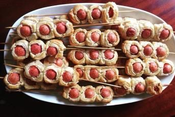 Milföylü Sosis Şiş