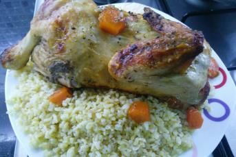 Fırında Bütün Tavuk