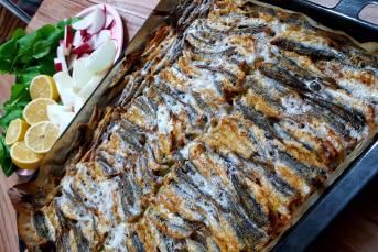 Fırında Pratik Hamsi