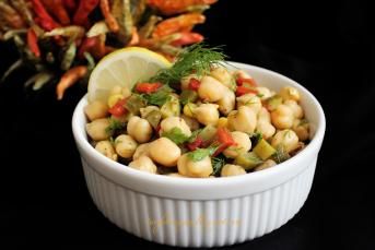 Nohut Salatası Yapılışı