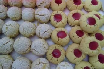 Güllü Portakallı Kurabiye