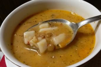 Kesmeli Yeşil Mercimek Çorbası