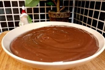 Yumurtasız Çikolatalı Yaş Pasta Kreması