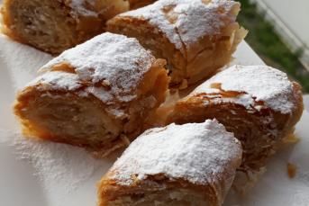 Tahinli Cevizli Çıtır Rulolar