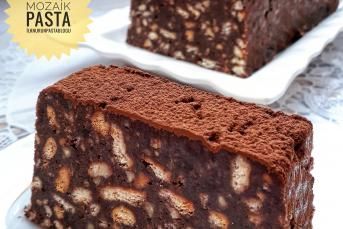 Pratik Cevizli Mozaik Pasta