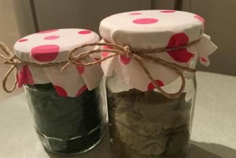 Taze Yaprak Saklama (Kuru Ve Tuzsuz Olarak Kavanozda)