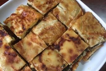 Ispanaklı Tava Böreği