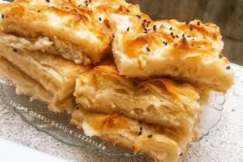 Kaymaklı Tepsi Böreği (Mükemmel Lezzet)