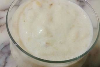 İrmikli Muzlu Armutlu Muhallebi