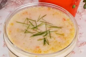 Sütlü Sebze Çorbası