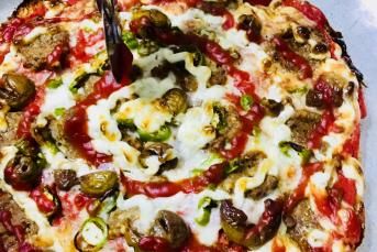 Bazlamadan  Pizza Tarifi